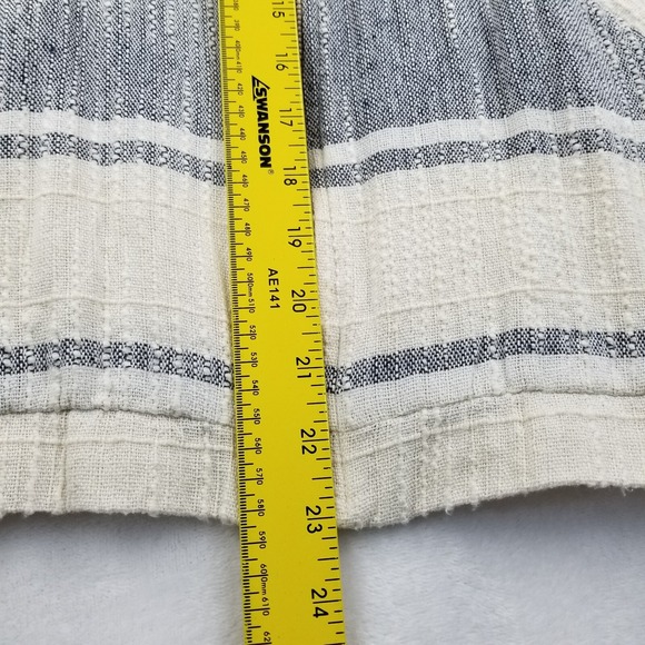 dRA‎ Los Angeles Jacket Women M White Cotton Lightweight Full Zip Pockets Bomber - Picture 4 of 11